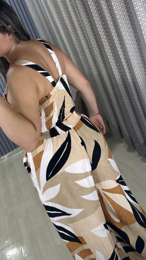 Conjunto calça pantalona Raissa