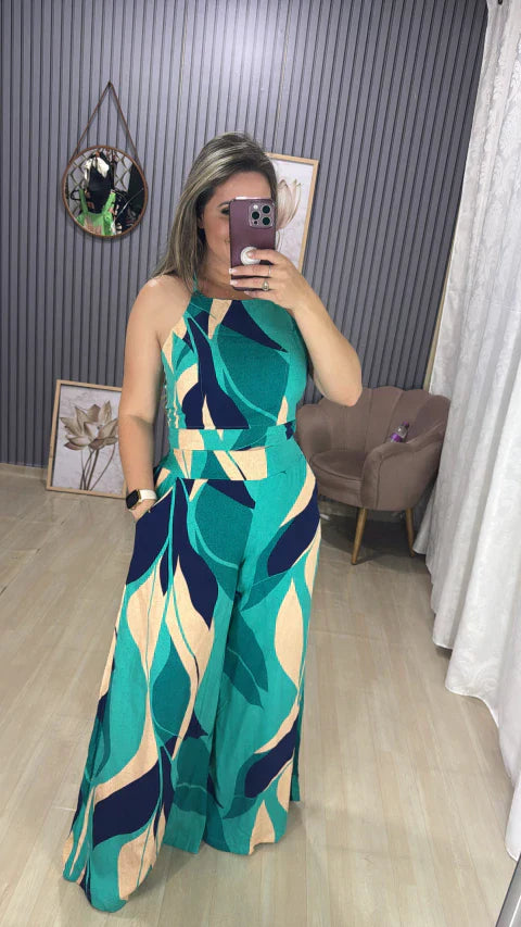 Conjunto calça pantalona Gabi