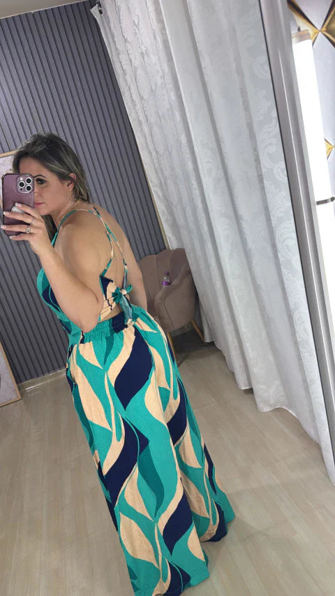 Conjunto calça pantalona Gabi