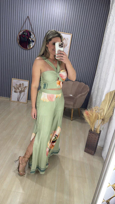 Conjunto pantalona Vitória