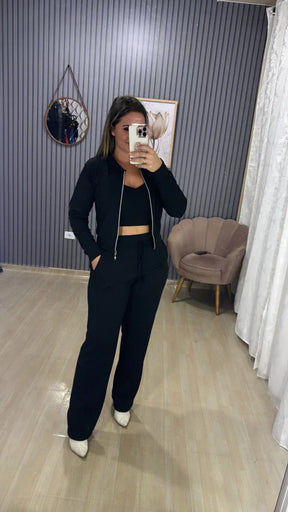 Conjunto 3 peças calça