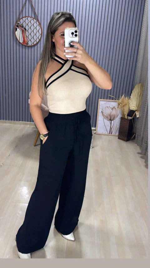 Calça pantalona Shakira PLUS