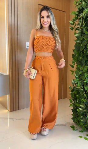 Conjunto Set Madame Trançado