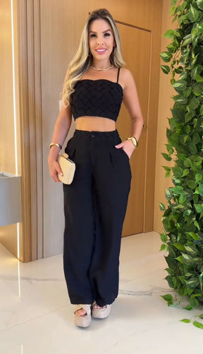 Conjunto Set Madame Trançado